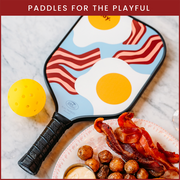 Bacon & Eggs Pickleball Paddle