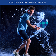 Blue Checkers Pickleball Paddle