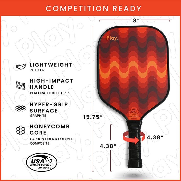 Fire & Ice Box Pickleball Paddle Set