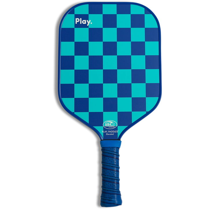 Blue Checkers Pickleball Paddle